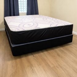 Queen Mattress + Bed Frame – Twin/Full/Queen/King – Delivery Today (D(M)V)