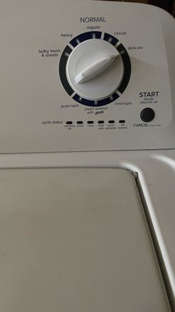 Amanda gas washer & dryer set