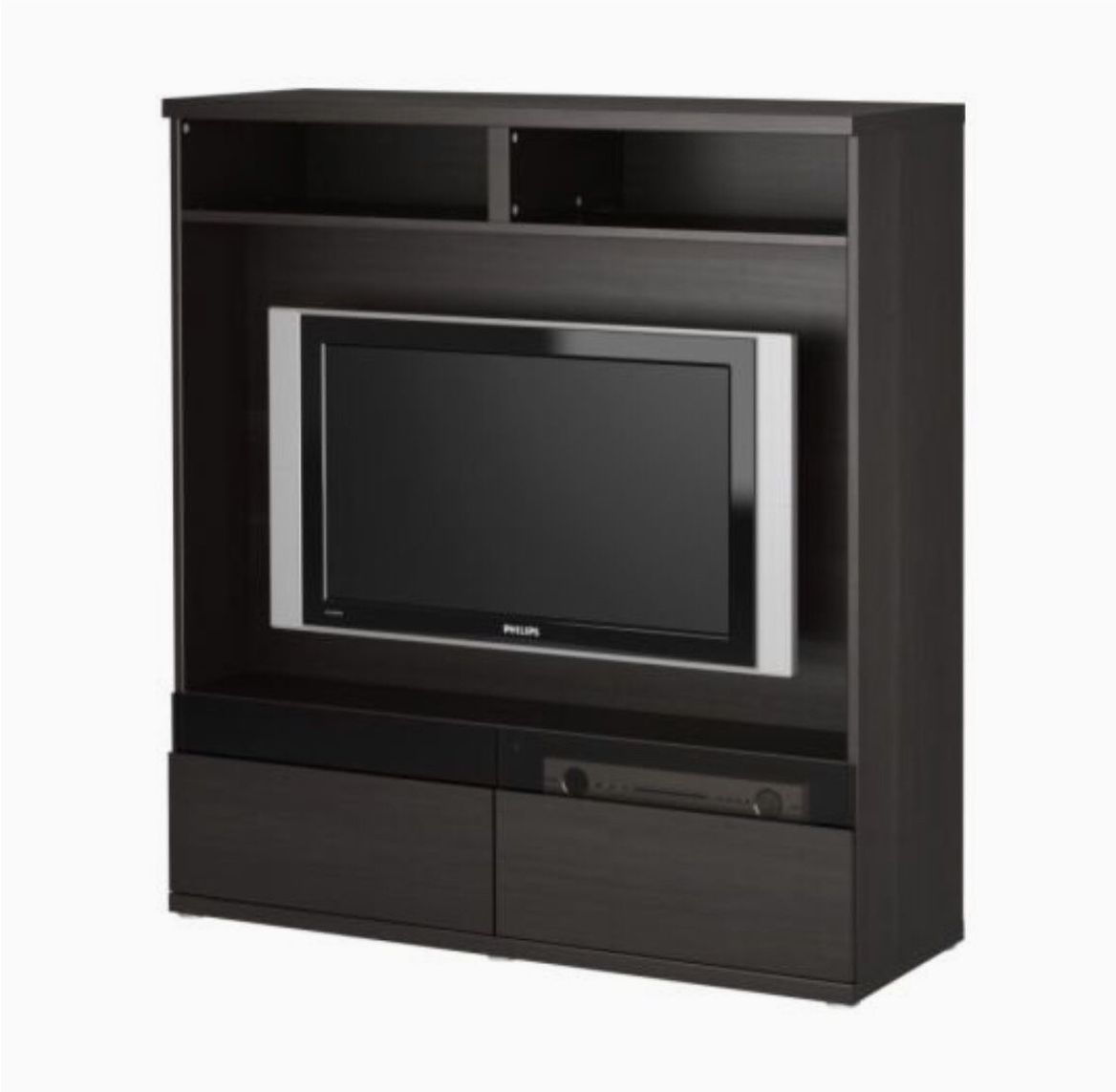 IKEA - BESTÅ TV Entertainment Center with sliding doors - Like New