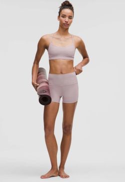Lululemon Align High-Rise Short 4" Mauve Grey, Size 4