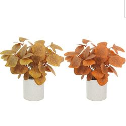 Fall Maple Garland 2 Pcs 7 Colors Autumn Hanging Leaf Vines Garden Thanksgiving