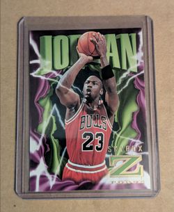 Michael Jordan 1996 Skybox Z Force