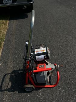 Ridgid K-750 drum with snake and connections
