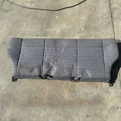 Jeep Cherokee Xj Rear Upper Seat Grey 1997 Through 2001 OEM