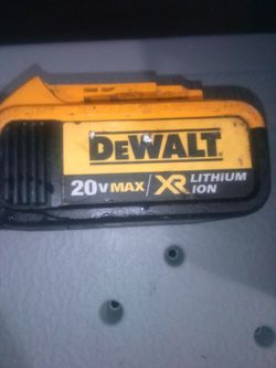 DeWalt 20 V Max Battery