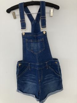 Jean Short Overalls Small