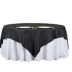 25 Tablecloths Black 90x90