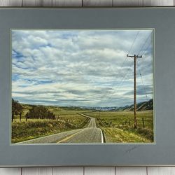 Bend In The Road By Tony Williams 3D Framed Picture Wall Art