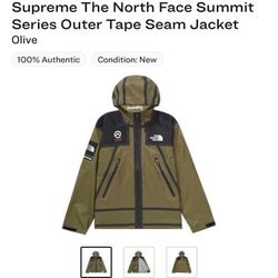 Supreme North Face Summit Series Outer Tape Seam Jacket