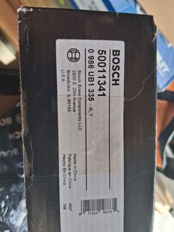 Brake rotors,  Bosch QuietCast,  rear, pair