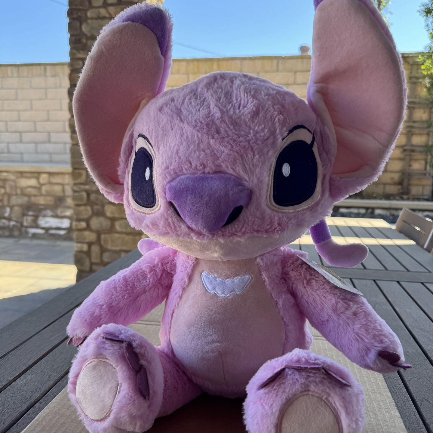 NEW Disney Stitch Angel Plush Pink, NEW w/ Tags (Large), Unused, 24 inches