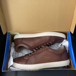 Mens Shoes, Vince Camuto Leather Fashion Sneakers, Like New, Size 12