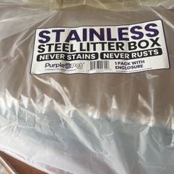 Stainless Steel Litter Box