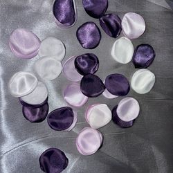 Purple Silk Rose Petals Thumbnail