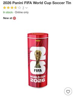 Panini FIFA 2026 World Cup Soccer Tin
