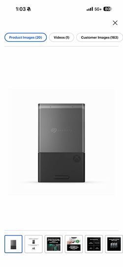 Seagate Xbox 1tb