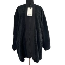Lululemon Collarless Textured Fleece Full Zip