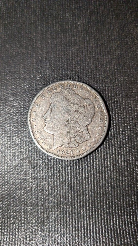 1921 Morgan Silver Dollar Coin