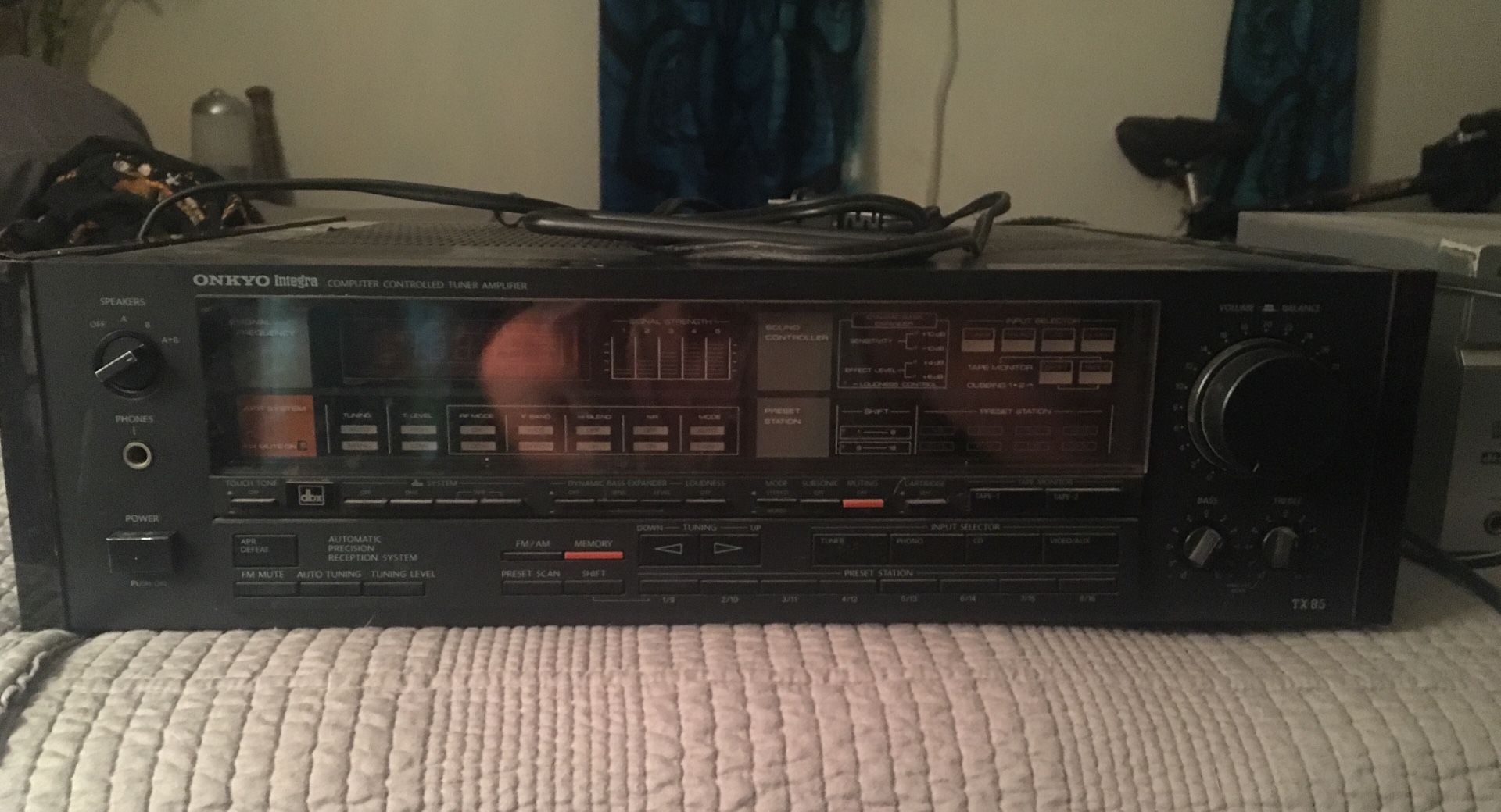 Onkyo TX-85 vintage stereo receiver amplifier