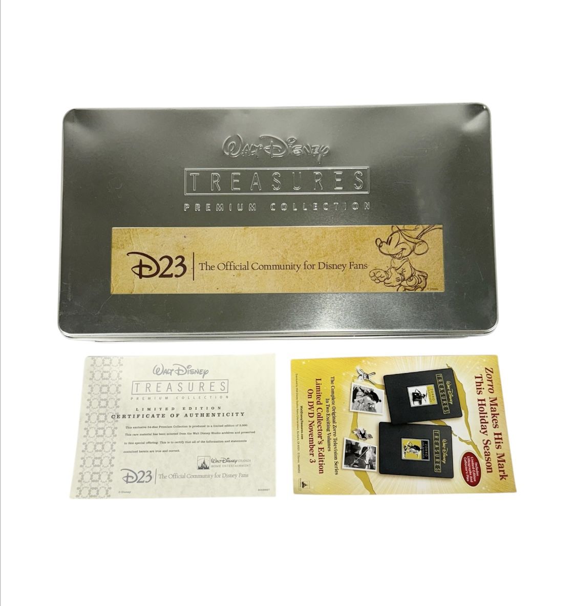 Walt Disney D23 Treasures Premium Collection Limited Edition 54-Discs Box Set