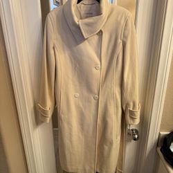 Like New Women’s Calvin Klein Wool (Plus) Coat