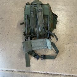 Rucksack Military With Metal Frame