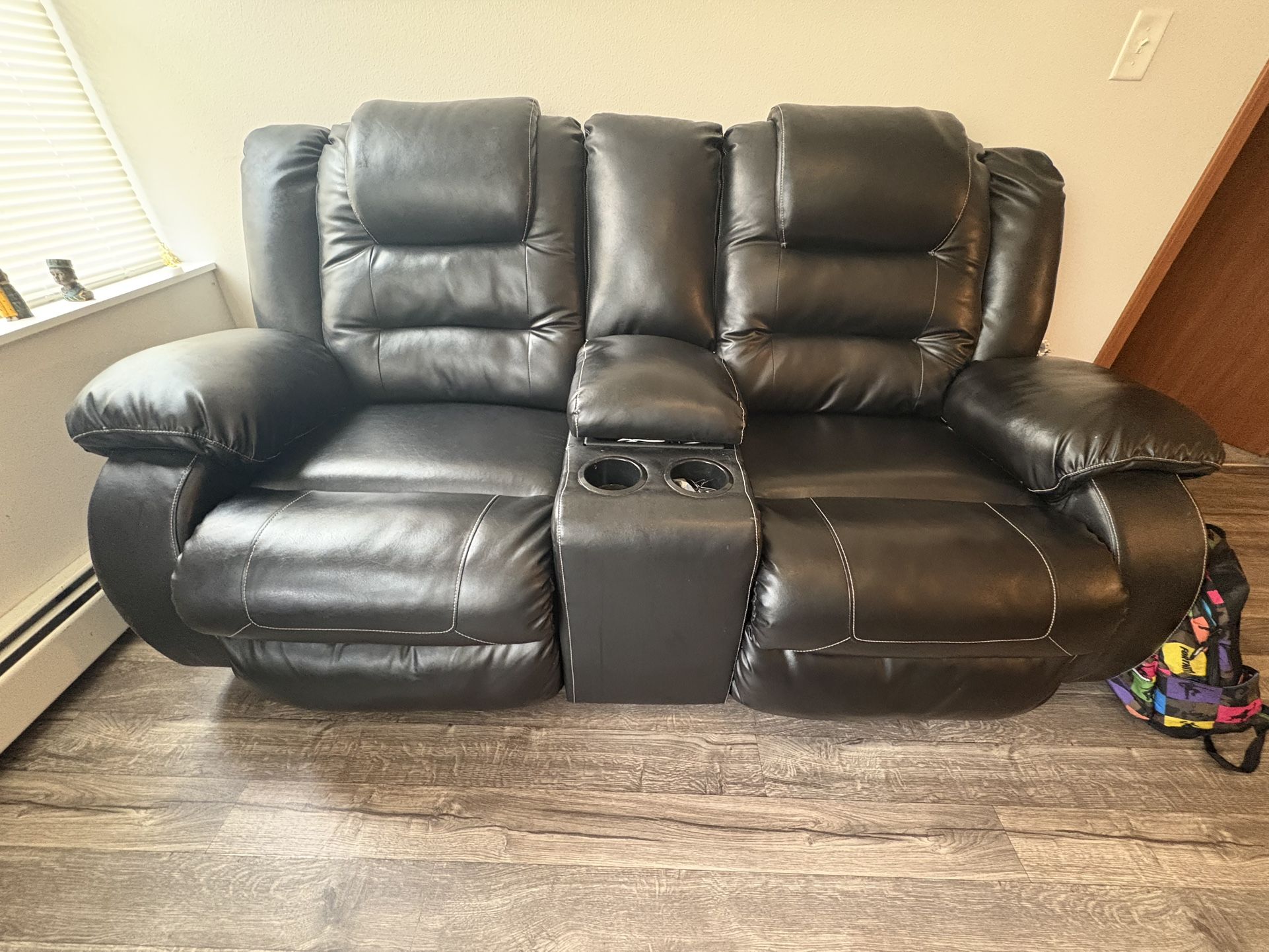 Reclining Sofa Couch 250 Or Best Offer