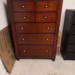  Brown -Colored Clothing Storage Cabinet 