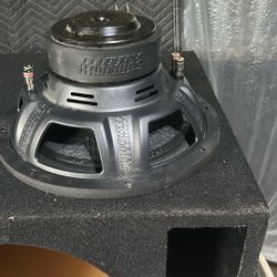 One Sub Is Blown Box In Great Condition
