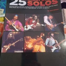 25 Great Guitar Solos W/Cd