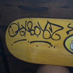 Ohgeesy Signed Skate Board 