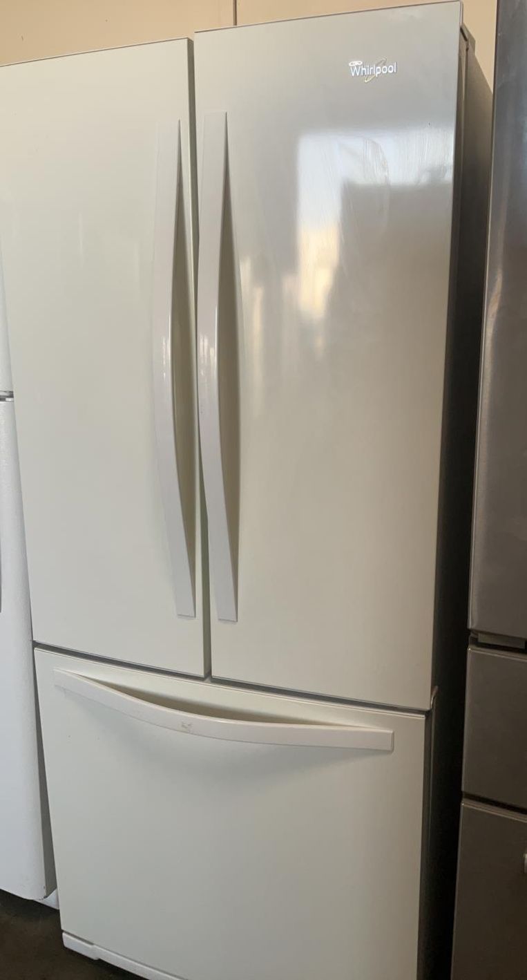Whirlpool French Door White Refrigerator