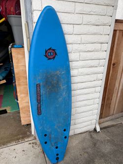 Liquid Shredder Foam Special Edition 6’0” Surfboard – Thruster