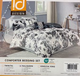 Intelligent Design Dorsey/Renee Floral Print Comforter Bedding Set