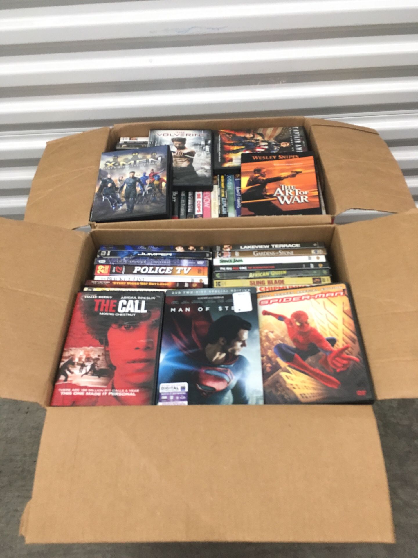 4 Boxes of DVD Movies