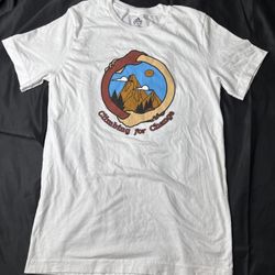 Adidas Terrex Climbing for Change Graphic T-Shirt White Size