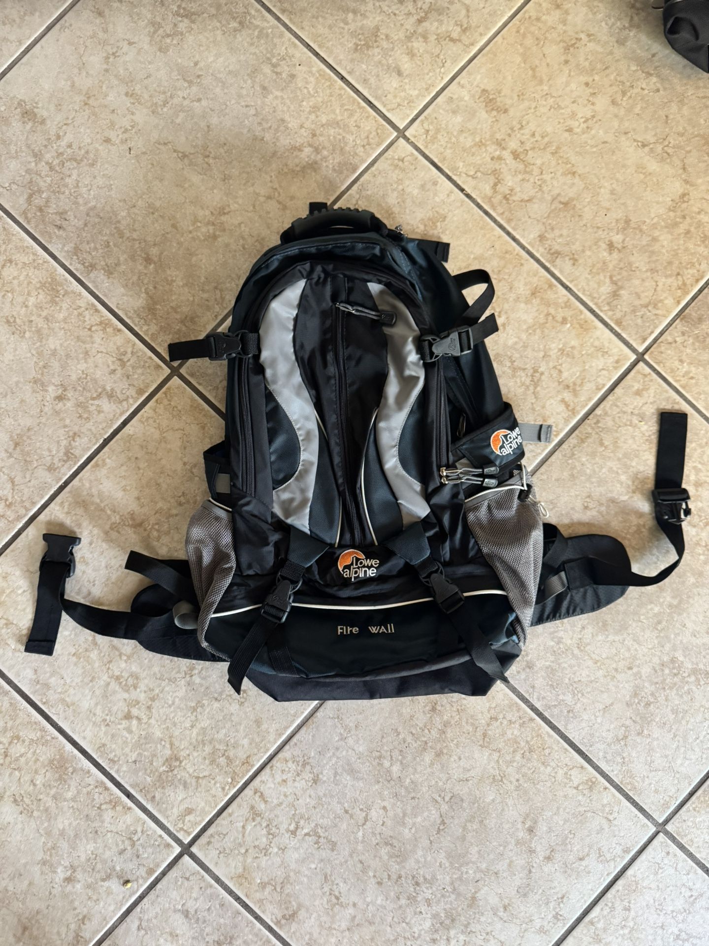 Lowe Alpine 45L Fire Wall Internal Frame Hiking Backpack