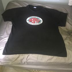 Black Supreme T Shirt  Size Large