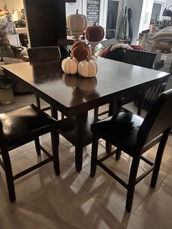 Counter Height Dining Room Set