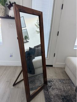 Modern Full Length Leaning Mirror