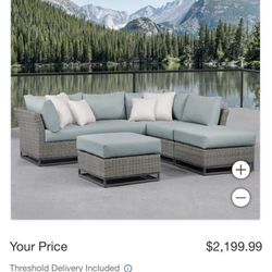 Torrance 4-piece Outdoor Sectional Set 