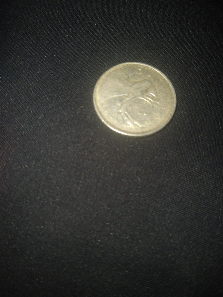 1963 Canadian 25 Cent Piece