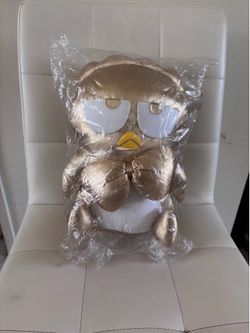 Vintage Sanrio Badtz-Maru Gold Plush – New in Bag