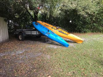Hobie Kayaks with Trailer