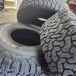 35x12.5x15 BF Goodrich Tires 