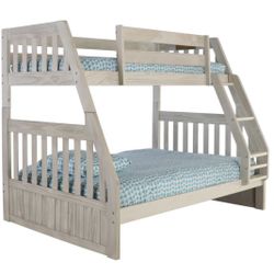 New Bunk Bed Twin Over Full 