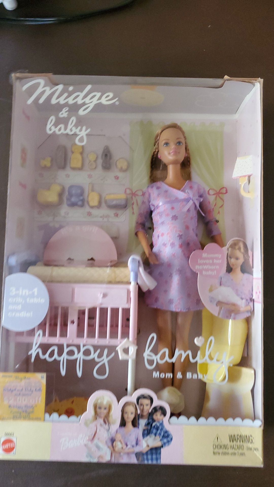 Midge and baby Barbie