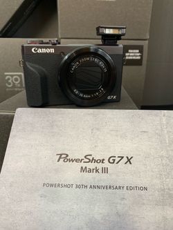 Canon Camera G7X III 30Th Anniversary