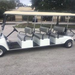 2020 club car villager 8 seat passenger 48v Golf Cart long top limo 48 volt
LIMO, GOOD BATTERIES LIGHTS W CANOPY DRIVES GREAT