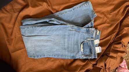 Blue skinny Levi jeans